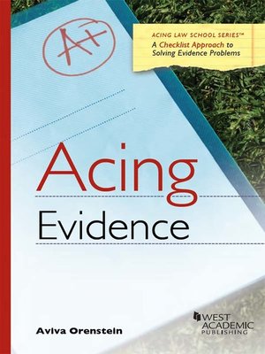 cover image of Acing Evidence